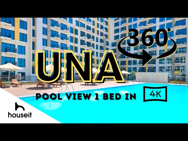 UNA TownSquare DUBAI Poolview 1 Bed 360VR in 4K