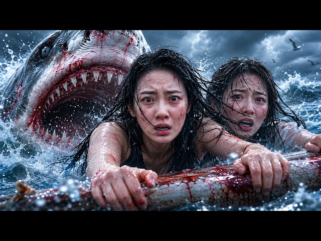【FULL MOVIE】Deep Sea Terror! A Giant Man-Eating Shark Triggers a Brutal Ocean Hunt!
