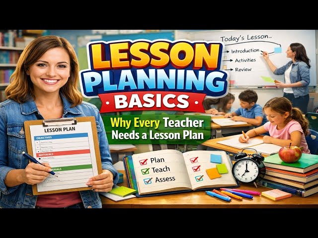 Lesson Planning Basics | Why Every Teacher Needs a Lesson Plan | Teacher Training Session