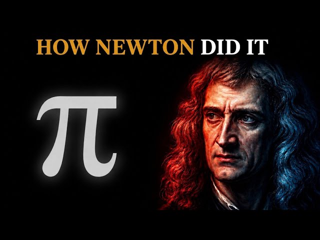 How Newton Calculated Pi in Just One Afternoon