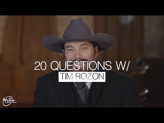 20 Questions with Tim Rozon | MyTime Movie Network