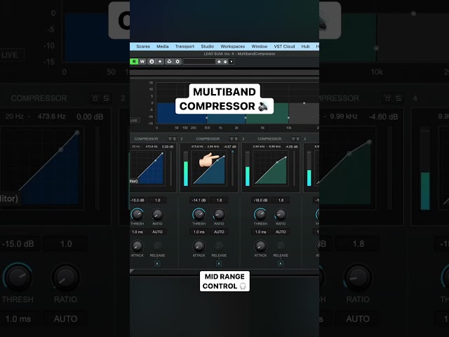 How To Mix Vocals In Cubase 🔥 Stock Plugins 💯