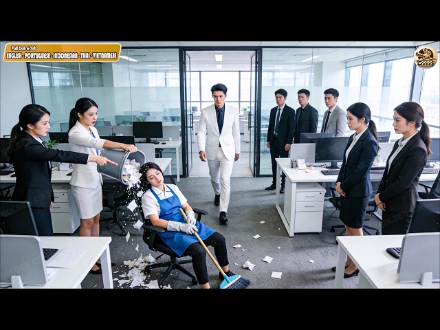 Janitor Girl Secretly Marries CEO Humiliated By Female Staff, CEO Appears Defends Her All Silent