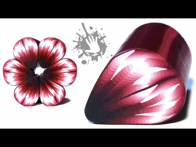 Simple spliced cane Polymer clay tutorial