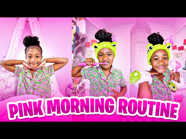 DREAMY’S PINK MORNING ROUTINE 🎀 | Dream Dior’s World