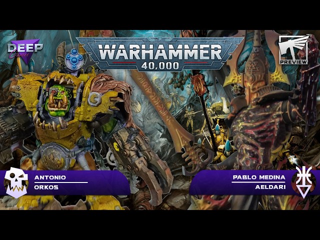 ¡Nuevo Codex! ORKOS vs AELDARI |  Preview Warhammer 40.000 11ª Edición