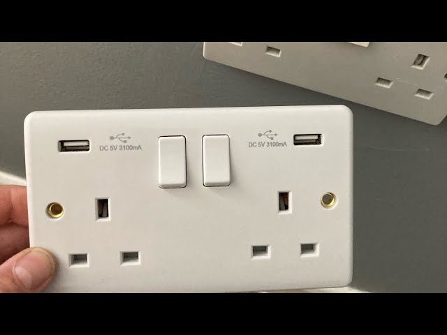 How to Install a UK Twin USB Plug Socket for Efficient Home Charging
