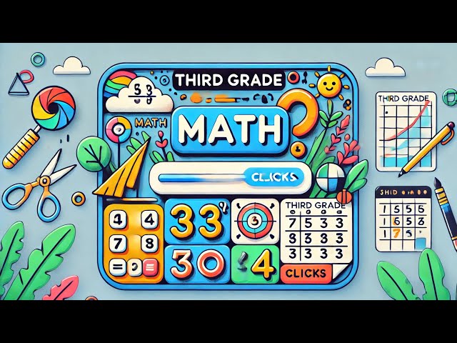 Third Grade Math REVIEW in ONE HOUR