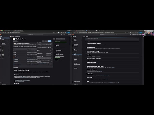 Installing the GitLab for Jira Cloud app manually for a self-managed instance (Forge app)