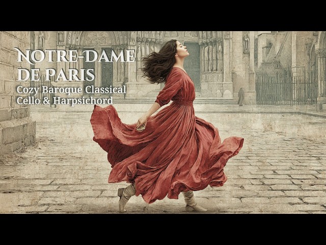 Step into Notre-Dame | Cozy Baroque Classical Playlist for Reading & Relaxing