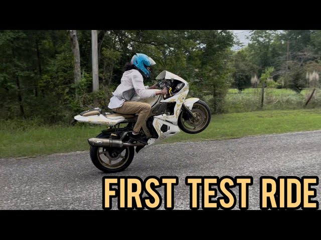 Erste Probefahrt auf dem schönsten Motorrad der Welt, der YAMAHA R6
