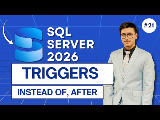 Triggers Explained | AFTER, INSTEAD OF, INSERT, UPDATE, DELETE | MS SQL Server