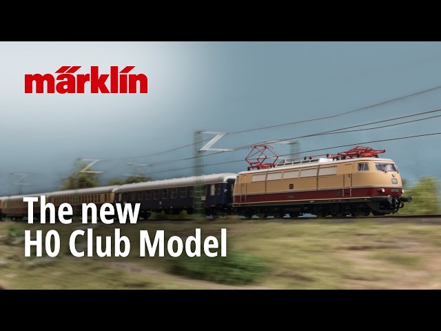 New Märklin Club Model in H0 | E 03 002 Electric Locomotive