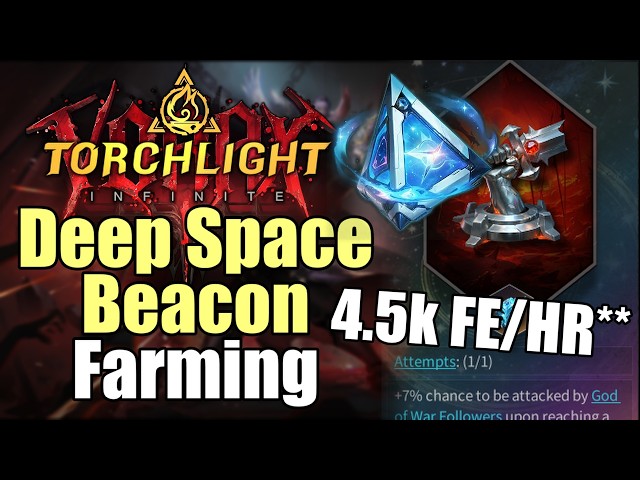Deep Space Beacon with x100 Confusion Card Resets | Season 11 Vorax | Torchlight: Infinite