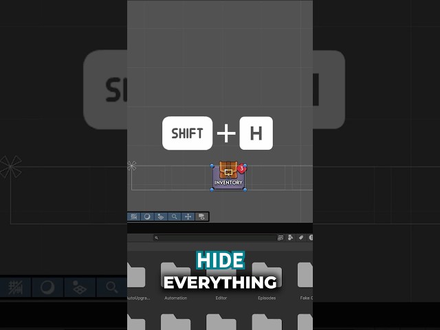 Hide Everything Except One Object in Unity