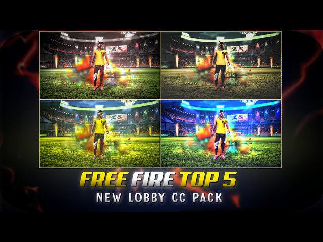 FREE FIRE TOP 5 NEW LOBBY CC PACK 💓 NARUTO LOBBY CC XML FILE ⬇️#ffcc #freefireccxml #lobbycc #ccxml