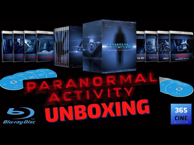 Paranormal Activity The Ultimate Chills Collection [Actividad Paranormal] Blu-ray Unboxing