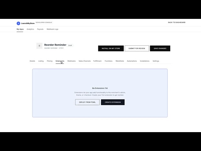 How to Build and Publish an App in the Developer Console