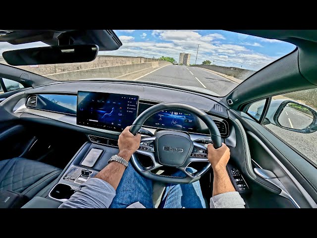 2025 BYD Sealion 7 POV Drive in UK | Silent Electric SUV Experience 