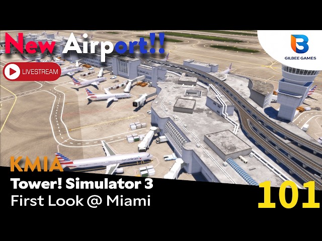 First Look at Miami - KMIA - Tower Simulator 3 - 21 Jul 2026 - Ep101