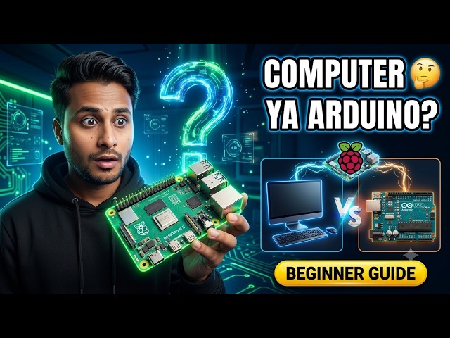 What is a Raspberry Pi? 🤔 Complete Beginner Guide | Raspberry Pi vs Arduino