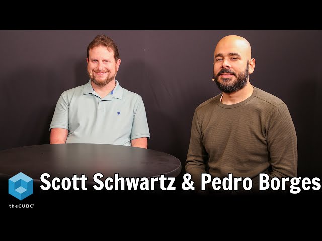 Scott Schwartz and Pedro Borges, Siemens | Cloud AWS re:Invent Coverage