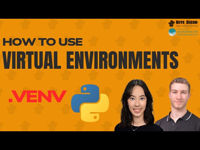 Virtual Environment Basics | Open Science Tutorials
