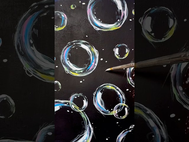 I teach you how to PAINT 🫧BUBBLES🫧 😱🔥 (Step by Step) #tutorial #drawing