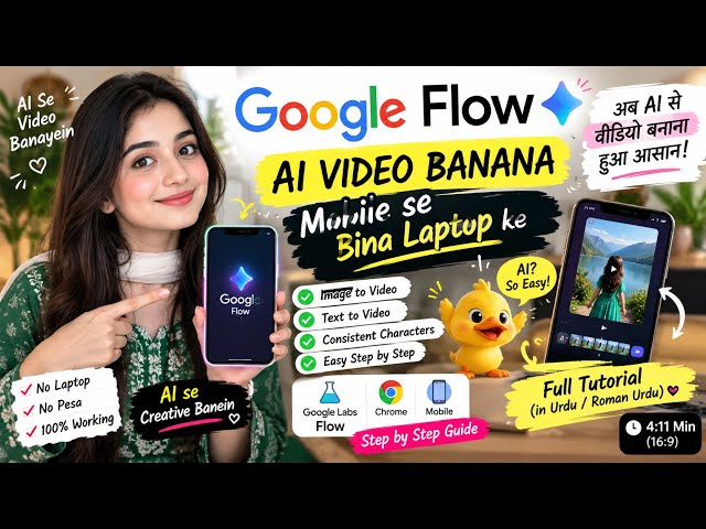 How to Make AI Videos on Mobile | AI Video Tutorial for Beginners | ChatGPT + Google Flow + CapCut