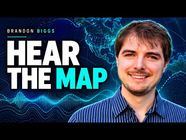 Can You Hear a Map? Brandon Biggs Is Making Maps Accessible to Everyone
