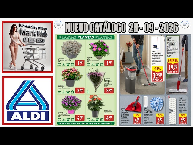 ▶️ Ofertas ALDI del 28 de septiembre de 2026 | Ofertas ALDI  Canal de ofertas MARK WEB