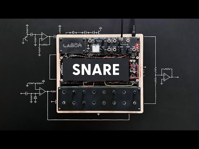 Designing a TR-808 style snare drum from scratch