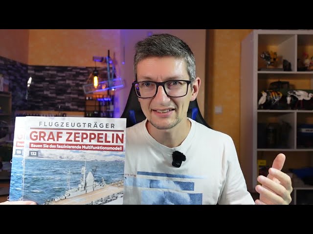 Building the Graf Zeppelin Hachette issues 132 to 135