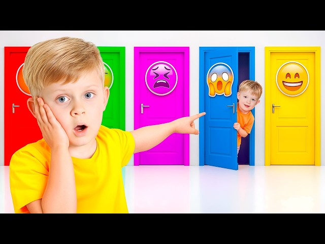 The Magical Door Opens | Oliver & Adam Learn About Feelings & Safety Rules