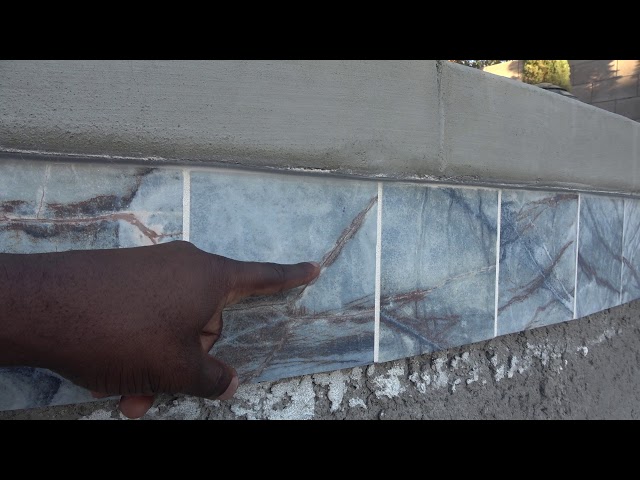 2018 Pool Project - Tile