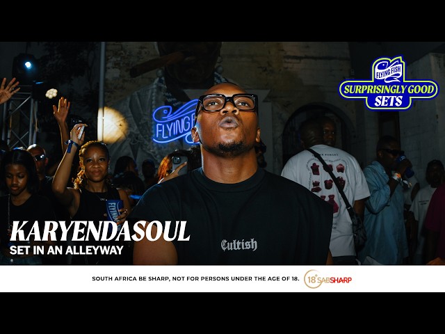 KARYENDASOUL | Flying Fish Surprisingly Good Sets (Afrotech Mix 2026) in a Alleyway in Durban