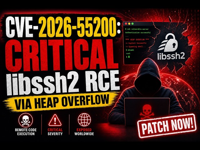 CVE-2026-55200: Critical libssh2 RCE via Heap Overflow