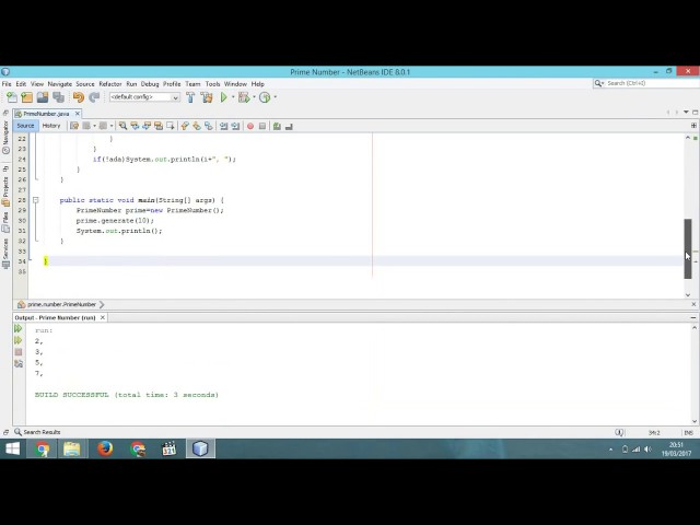 How to Make Prime Sequence Algorithm in Java
