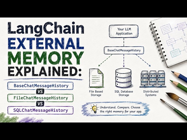 LangChain Memory: File vs SQL vs Custom