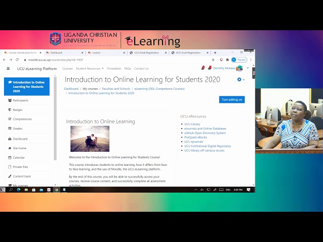 UCU eLearning Platform Introductory Video