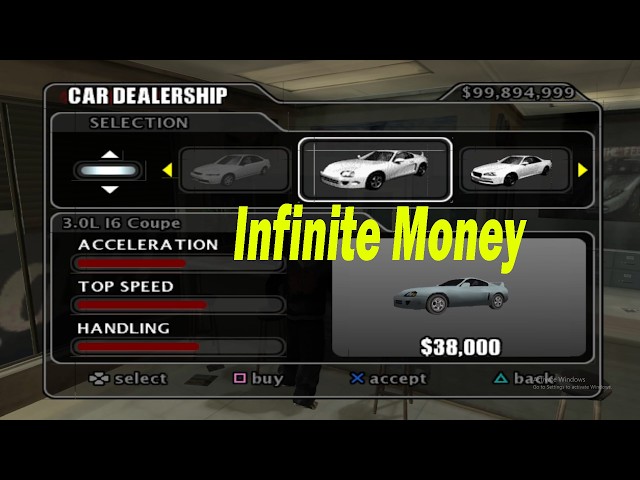 Cheat Code True Crime New York City (PCSX2) - Infinite Money