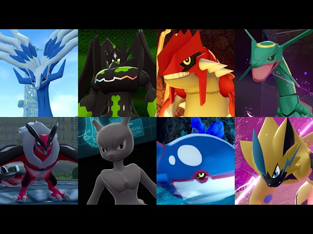Pokemon Legends: Z-A ALL LEGENDARY POKEMON
