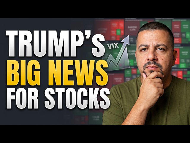 President Trump Delivers Massive News for ALL Stock Market Investors