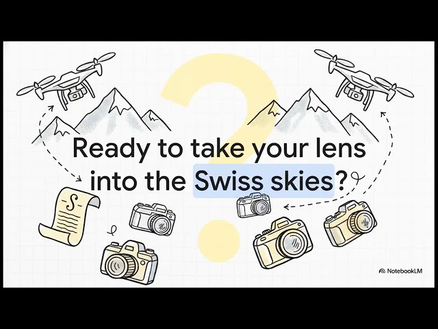 Breathtaking Winter Mountain Photography & Swiss Drone Guide