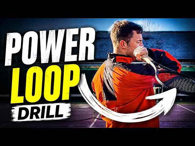 More Serve power with this power loop drill