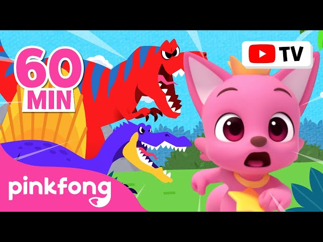 🦖Tyrannosaurus Rex and more | @PinkfongDinosaurs Songs & Stories | Pinkfong Dinosaur Cartoon