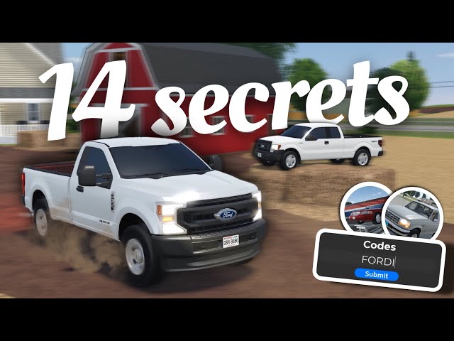 14 Amazing SECRETS in the NEW update + 80K MONEY CODE!  (Greenville Roblox)