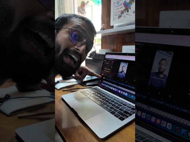 I built a movie app screen in React Native and my laptop almost died 💀 #reactnative #coding #expo