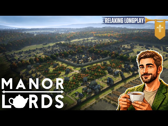 The perfect Roman City... in Manor Lords!? Relaxing Longplay
