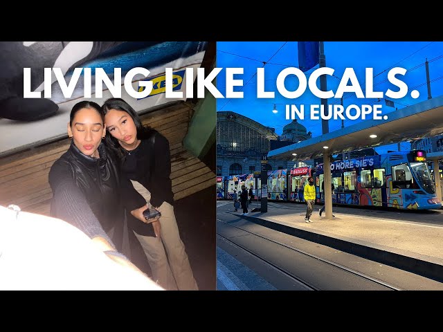 living like a local in Europe! *unfiltered vlog*